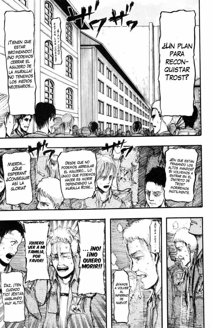 Read Shingeki no Kyojin es Manga Online