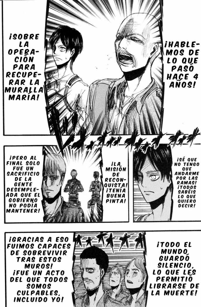 Read Shingeki no Kyojin es Manga Online