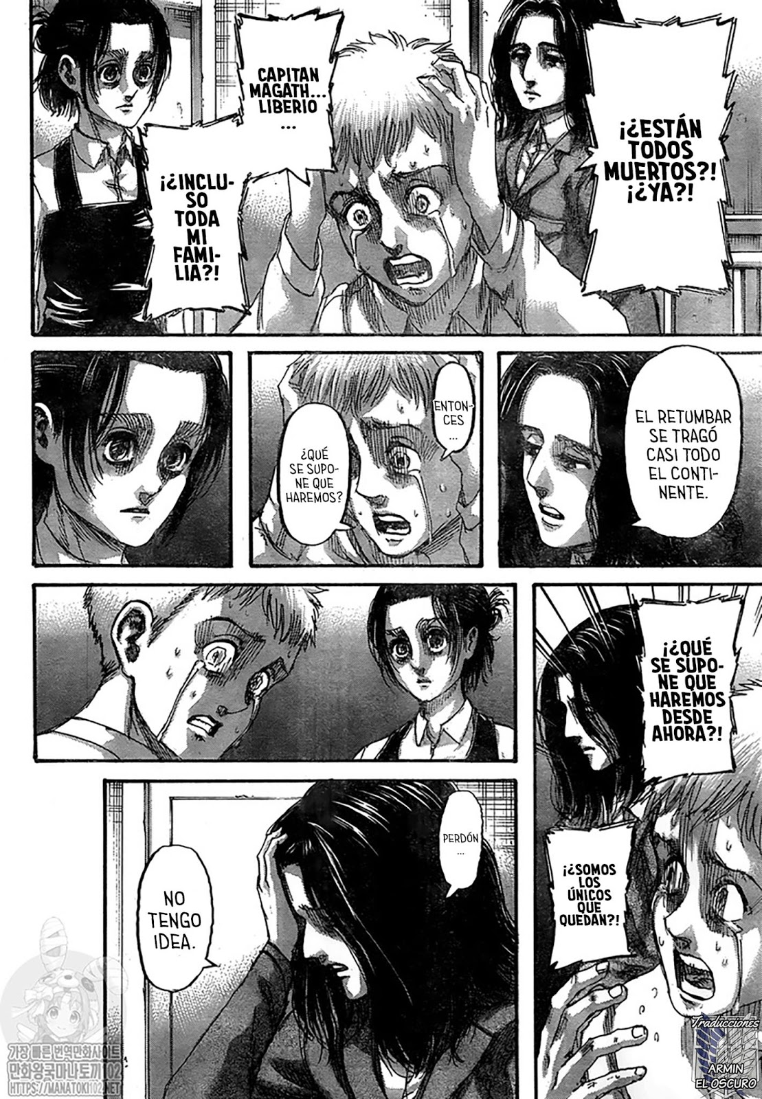 Read Shingeki no Kyojin es Manga Online