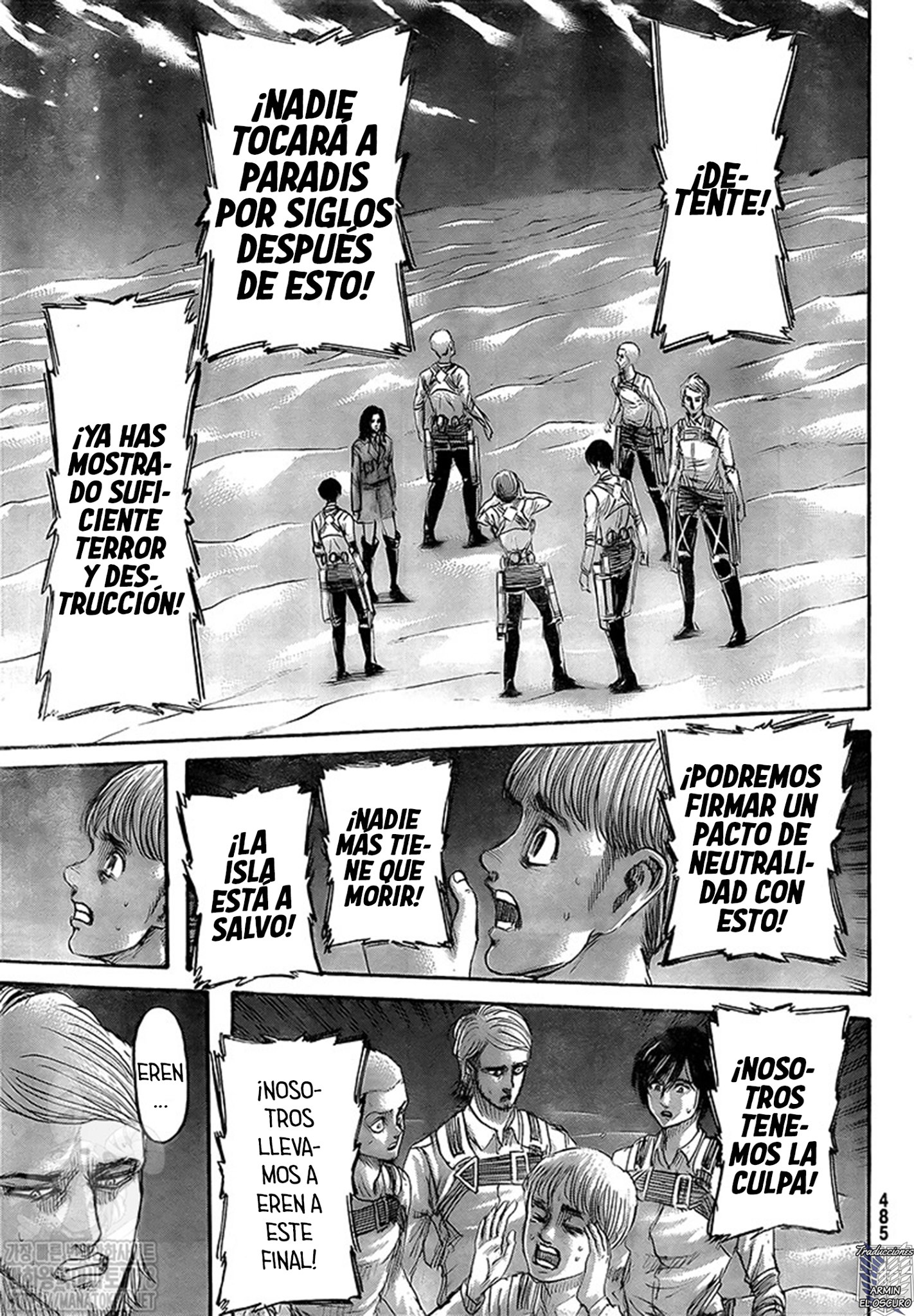 Read Shingeki no Kyojin es Manga Online