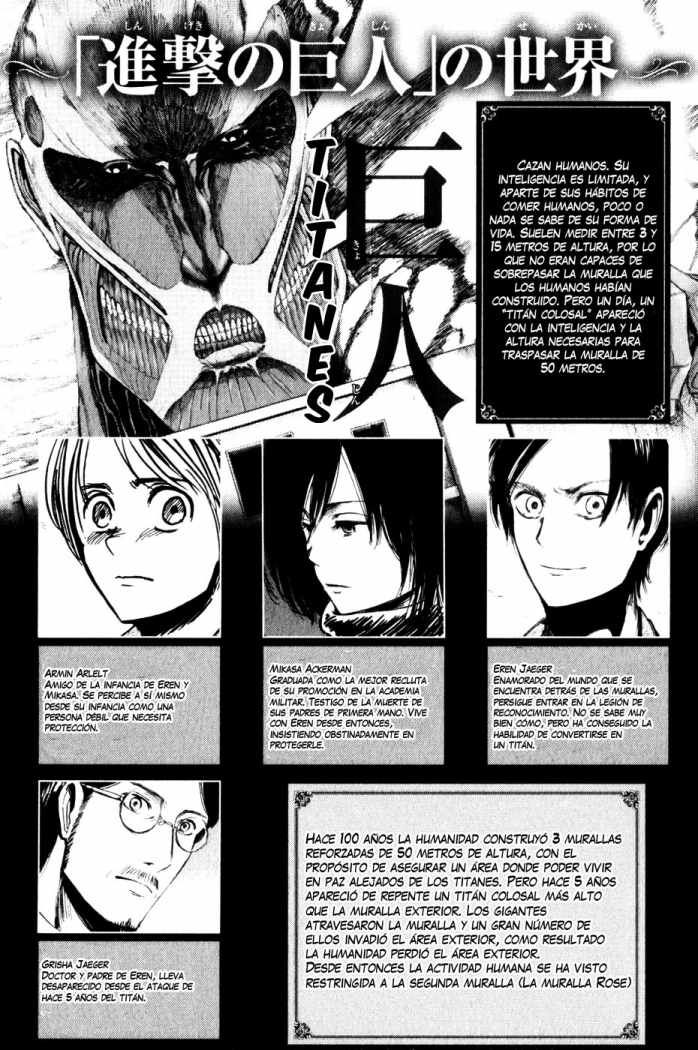 Read Shingeki no Kyojin es Manga Online