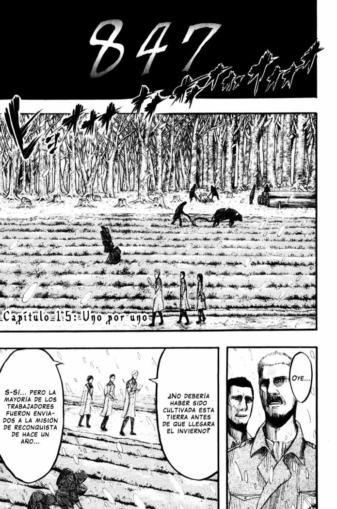 Read Shingeki no Kyojin es Manga Online