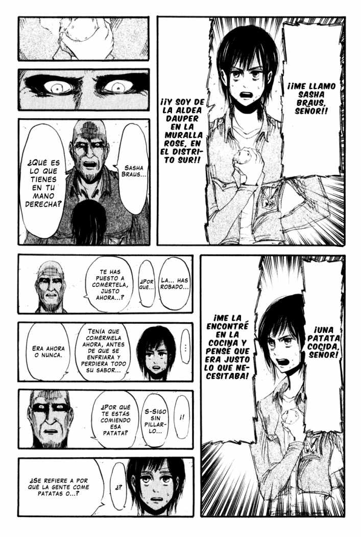 Read Shingeki no Kyojin es Manga Online