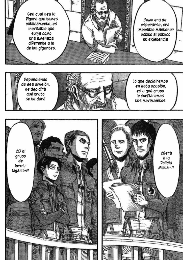 Read Shingeki no Kyojin es Manga Online