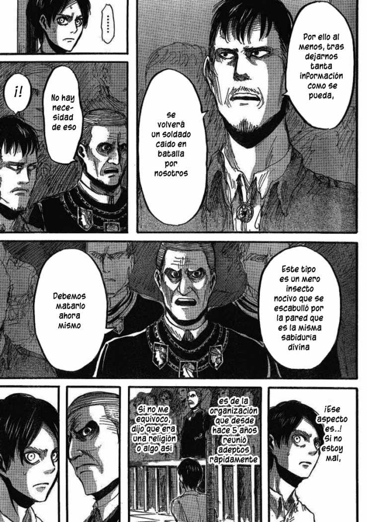 Read Shingeki no Kyojin es Manga Online