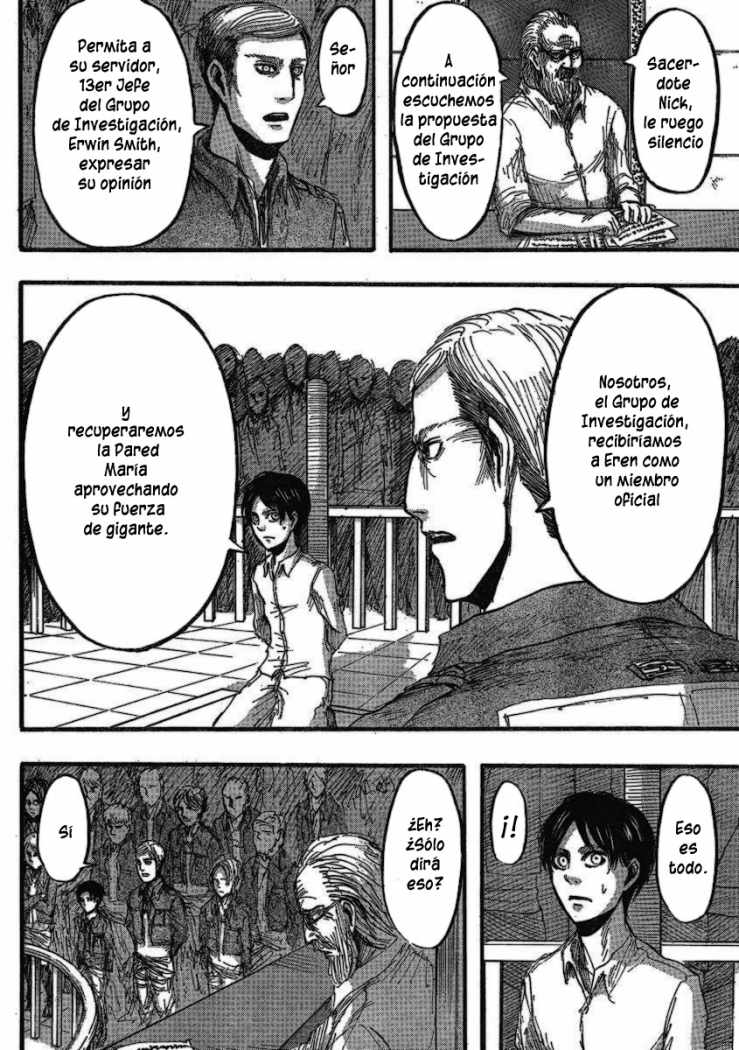 Read Shingeki no Kyojin es Manga Online