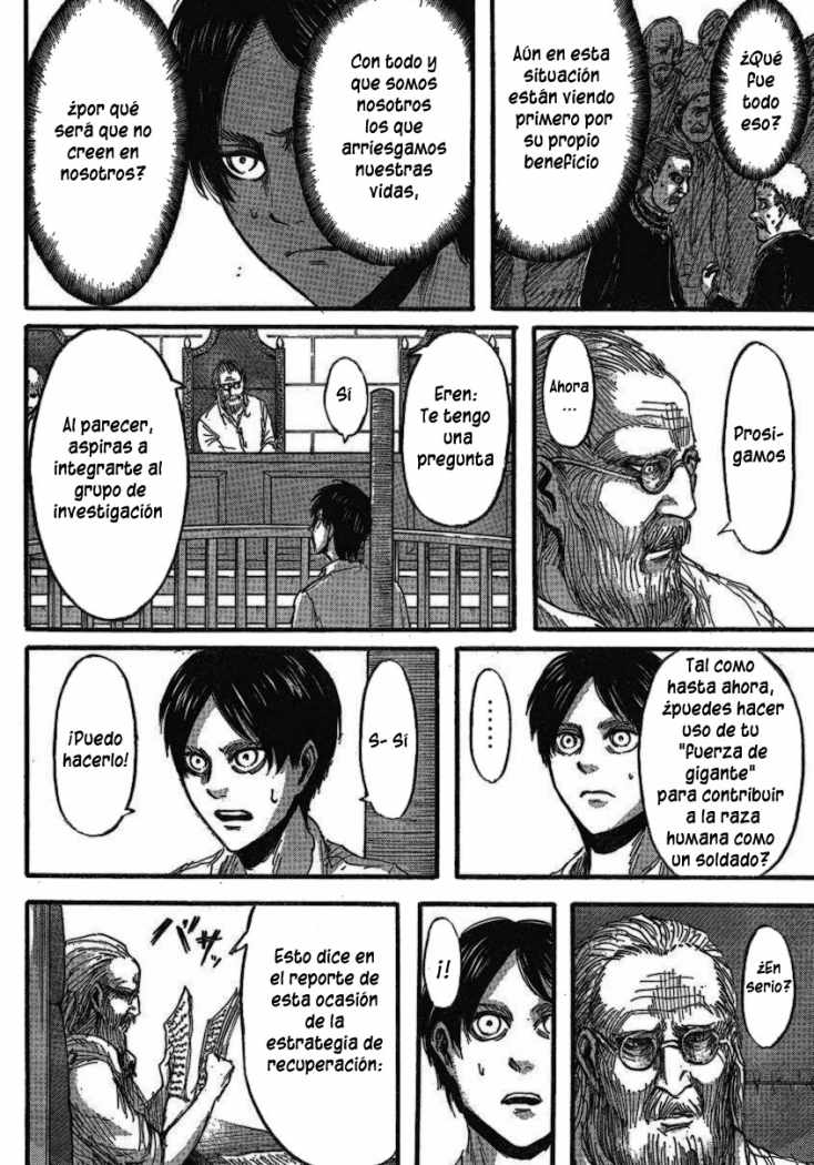 Read Shingeki no Kyojin es Manga Online