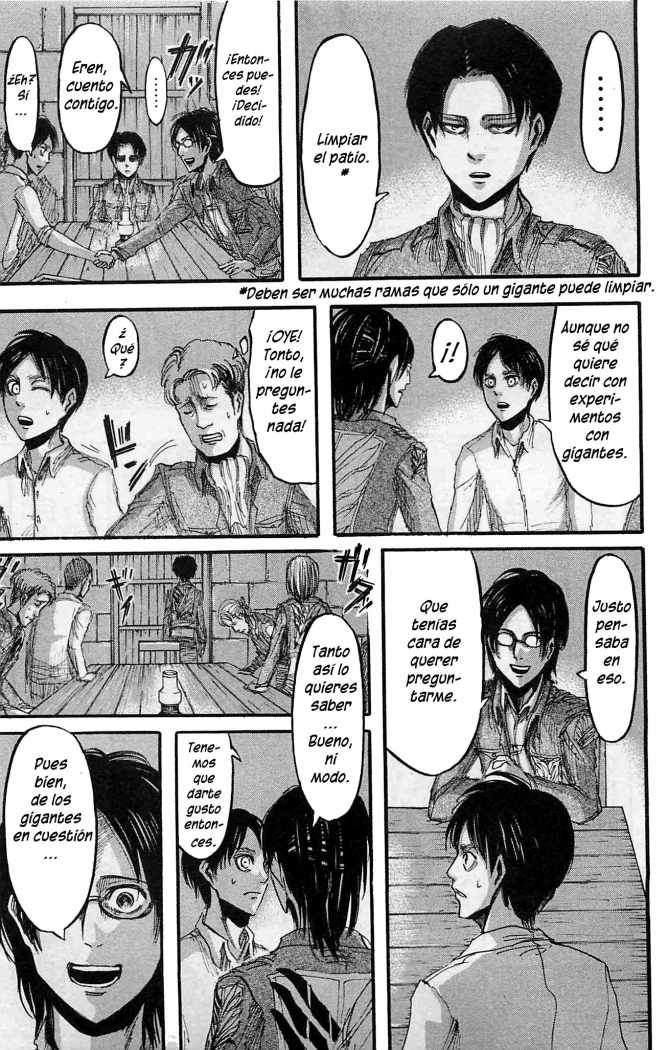 Read Shingeki no Kyojin es Manga Online
