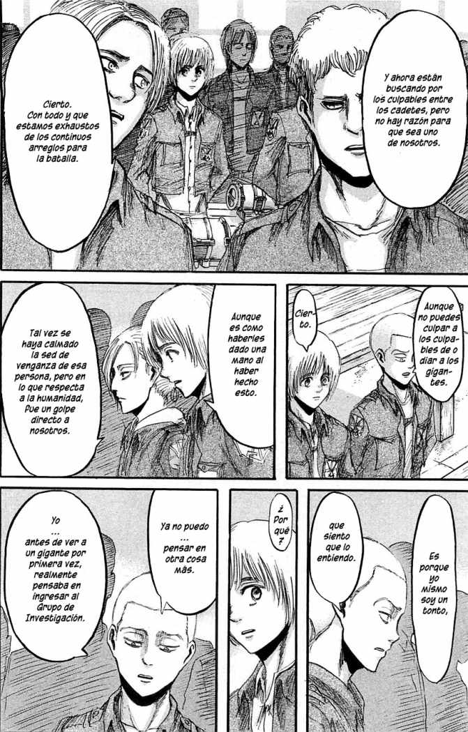 Read Shingeki no Kyojin es Manga Online