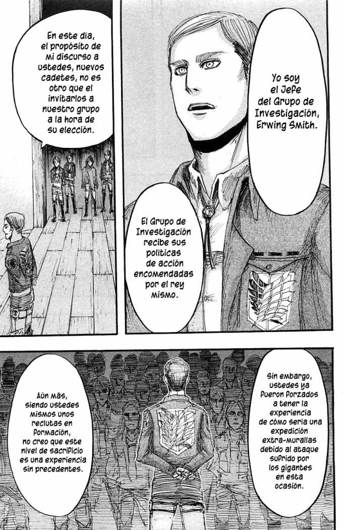 Read Shingeki no Kyojin es Manga Online