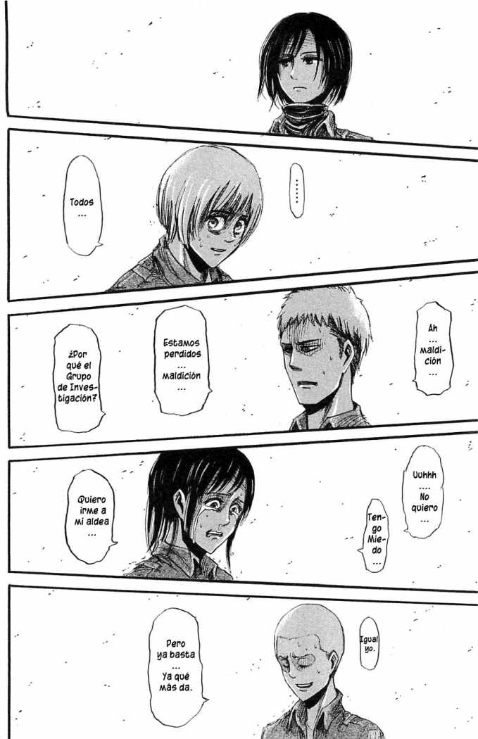 Read Shingeki no Kyojin es Manga Online