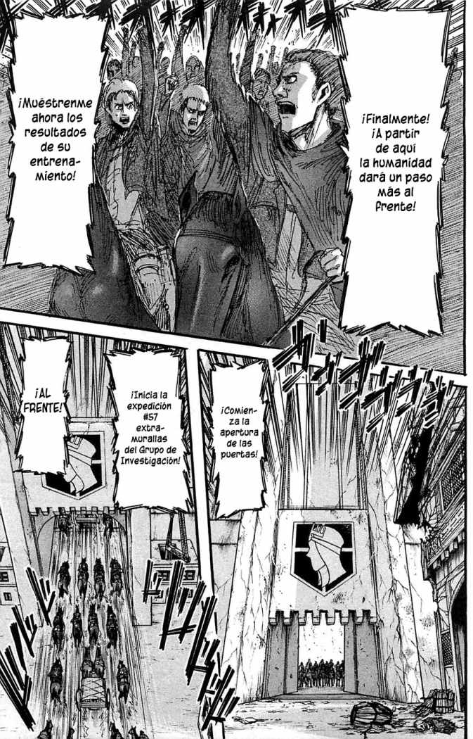 Read Shingeki no Kyojin es Manga Online