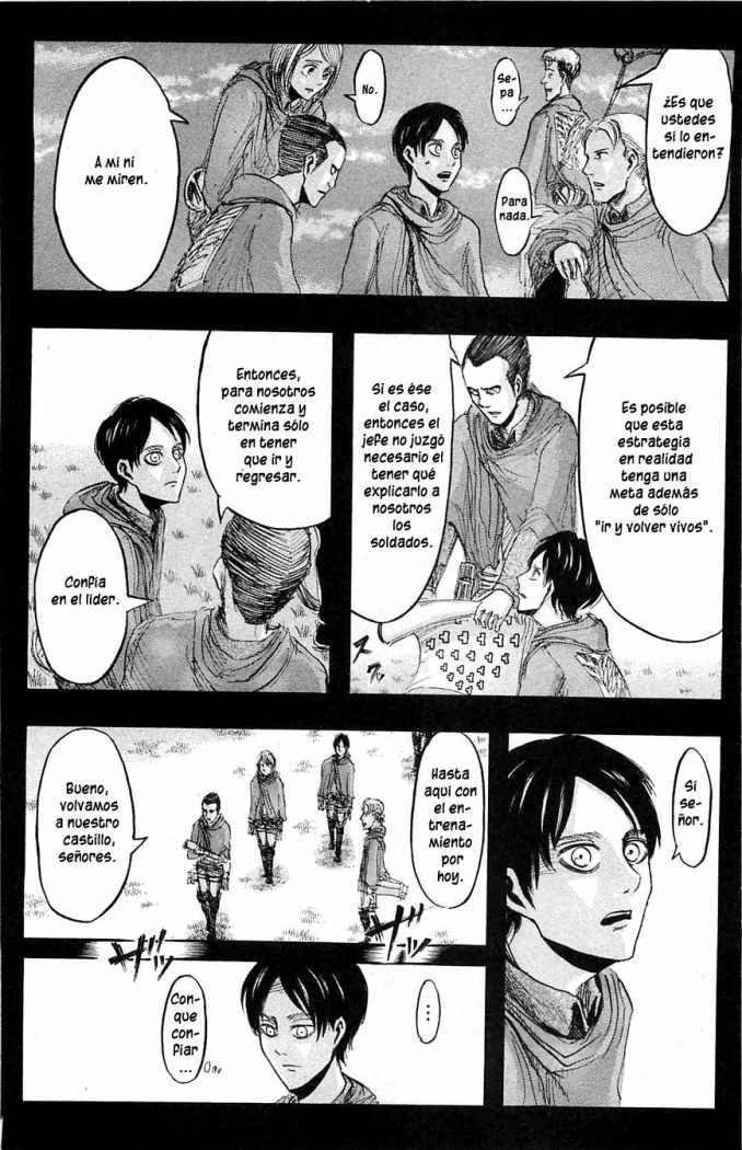 Read Shingeki no Kyojin es Manga Online