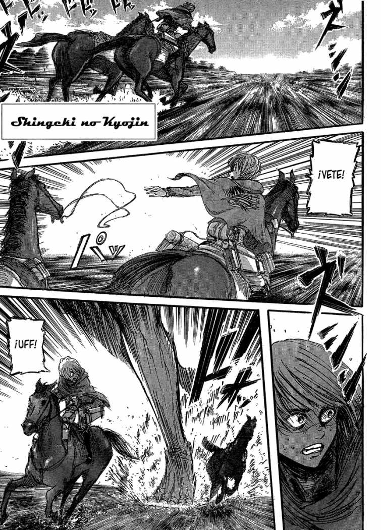 Read Shingeki no Kyojin es Manga Online