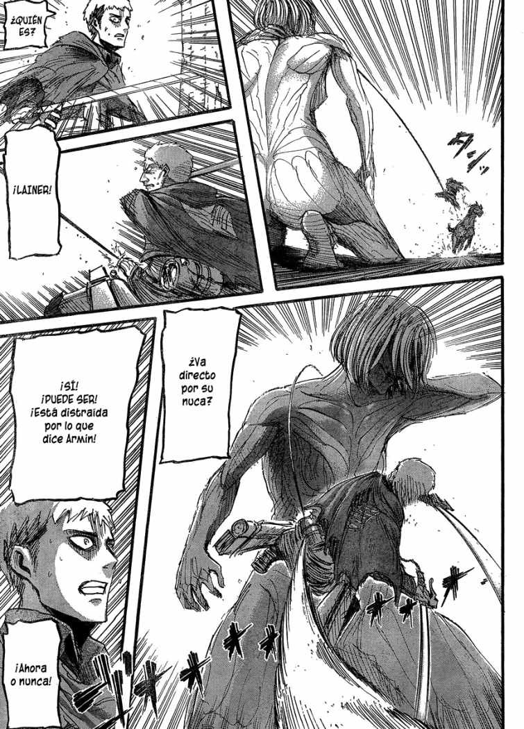 Read Shingeki no Kyojin es Manga Online