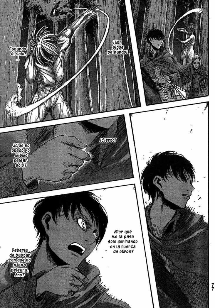 Read Shingeki no Kyojin es Manga Online