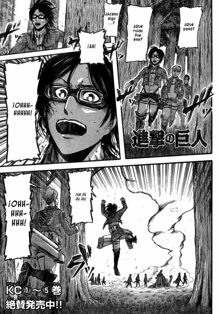 Read Shingeki no Kyojin es Manga Online