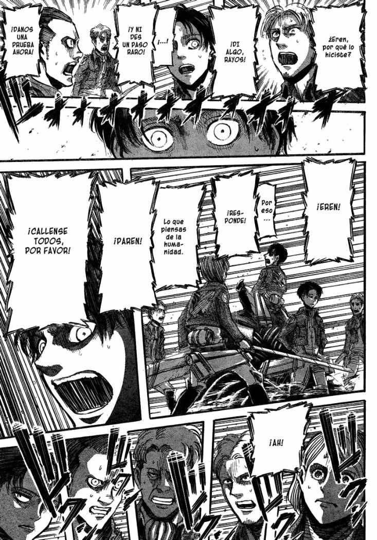 Read Shingeki no Kyojin es Manga Online