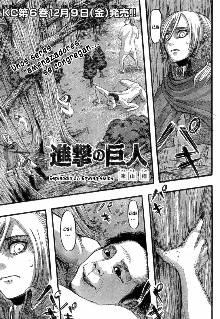 Read Shingeki no Kyojin es Manga Online