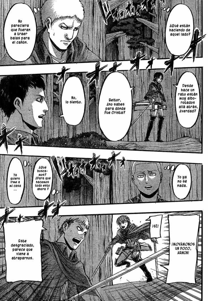 Read Shingeki no Kyojin es Manga Online