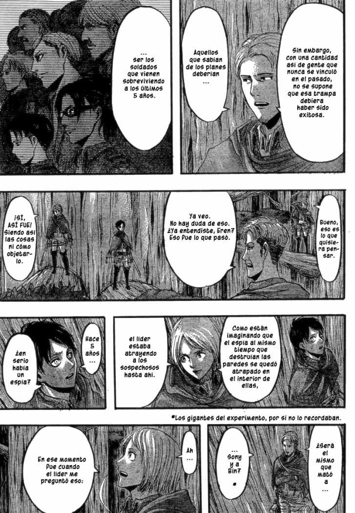 Read Shingeki no Kyojin es Manga Online