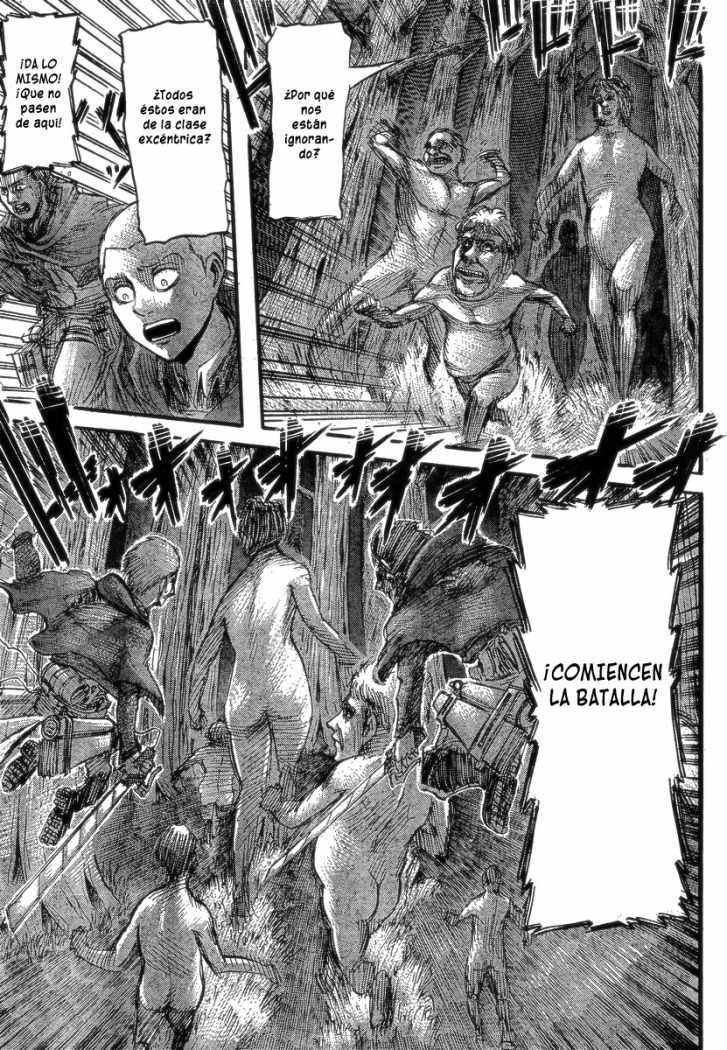 Read Shingeki no Kyojin es Manga Online