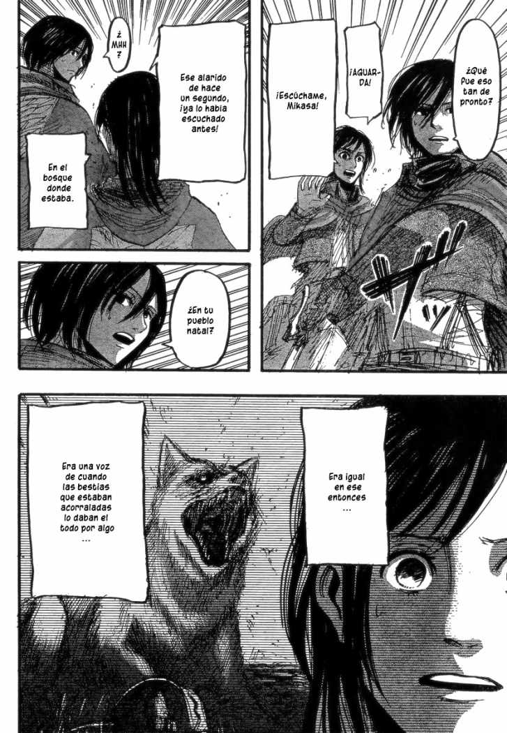 Read Shingeki no Kyojin es Manga Online