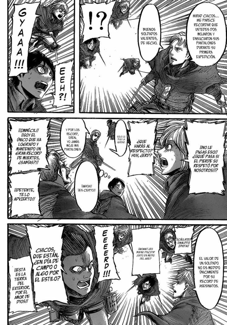 Read Shingeki no Kyojin es Manga Online