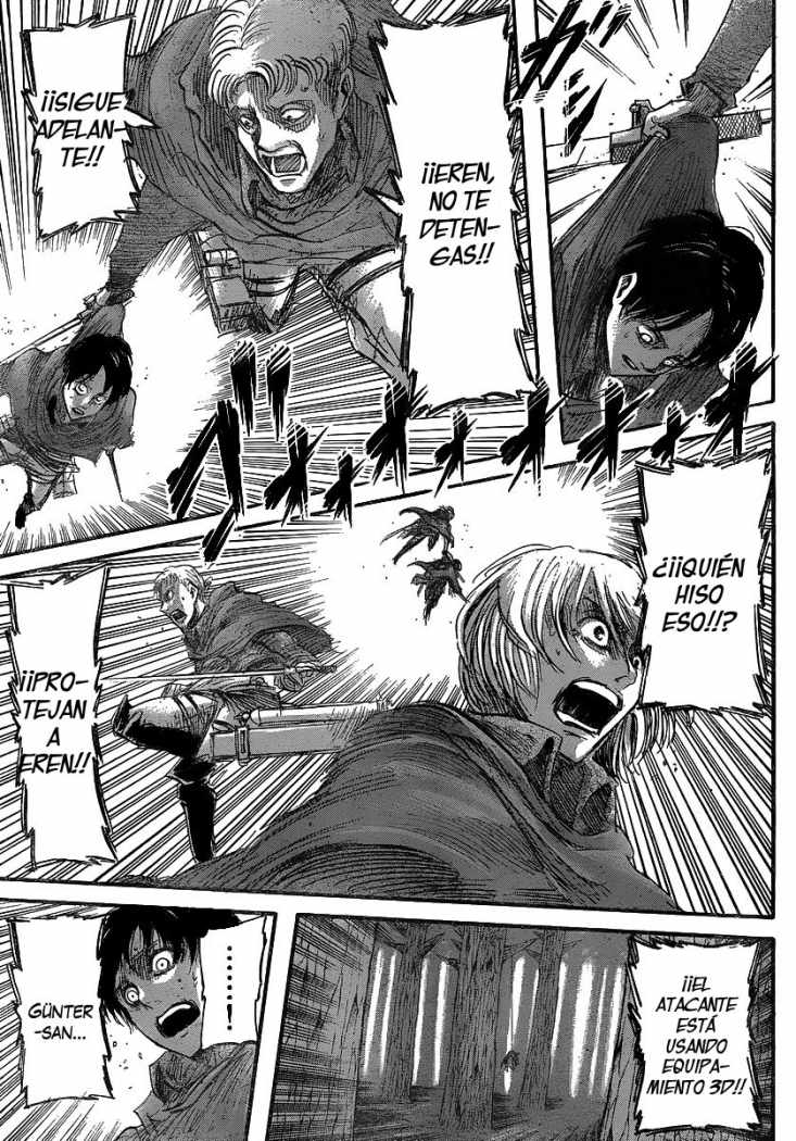 Read Shingeki no Kyojin es Manga Online