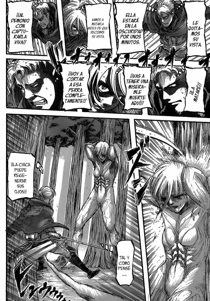 Read Shingeki no Kyojin es Manga Online