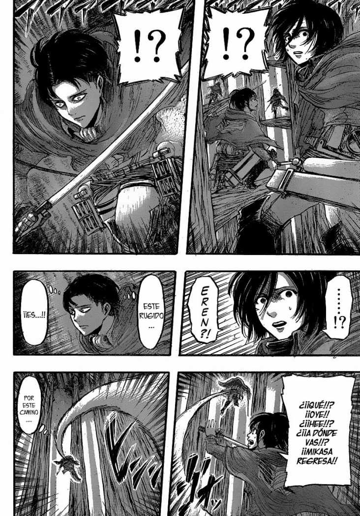 Read Shingeki no Kyojin es Manga Online