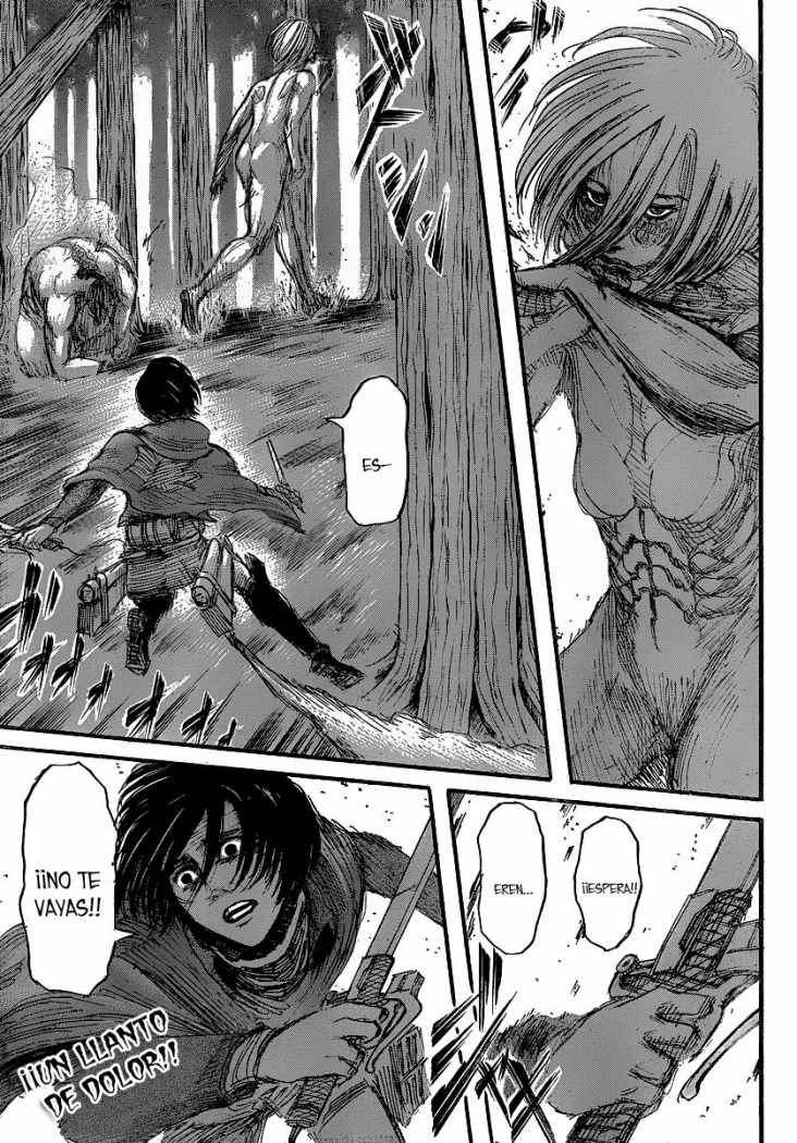 Read Shingeki no Kyojin es Manga Online