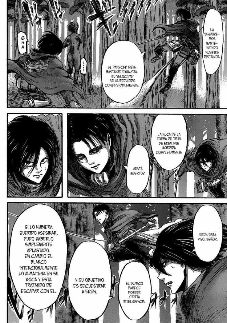 Read Shingeki no Kyojin es Manga Online