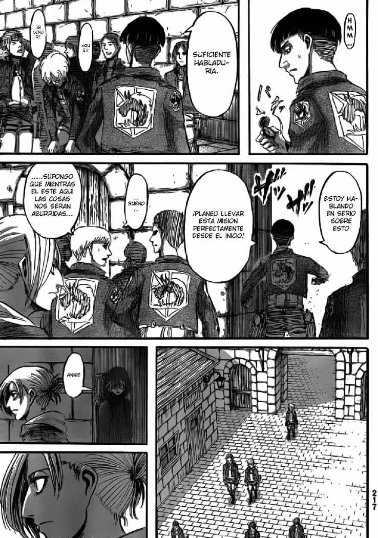 Read Shingeki no Kyojin es Manga Online
