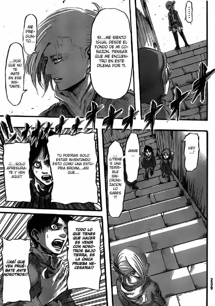 Read Shingeki no Kyojin es Manga Online