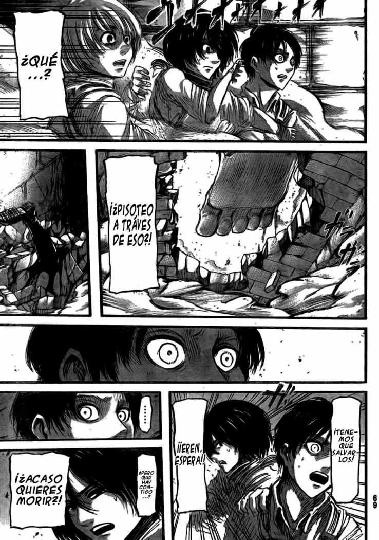 Read Shingeki no Kyojin es Manga Online