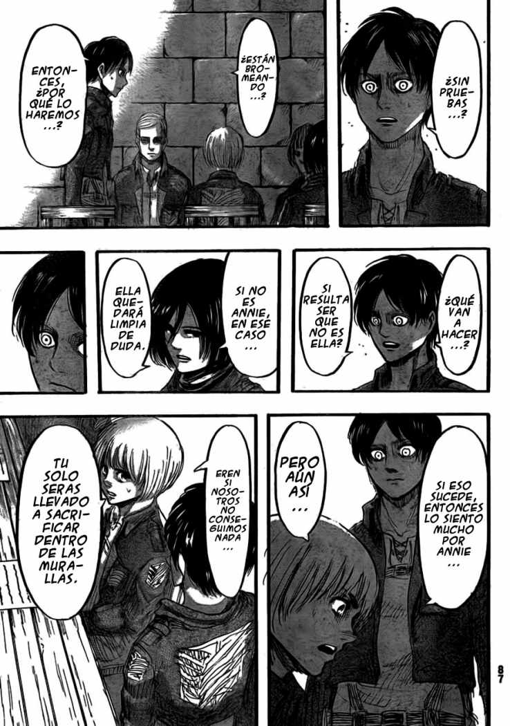 Read Shingeki no Kyojin es Manga Online