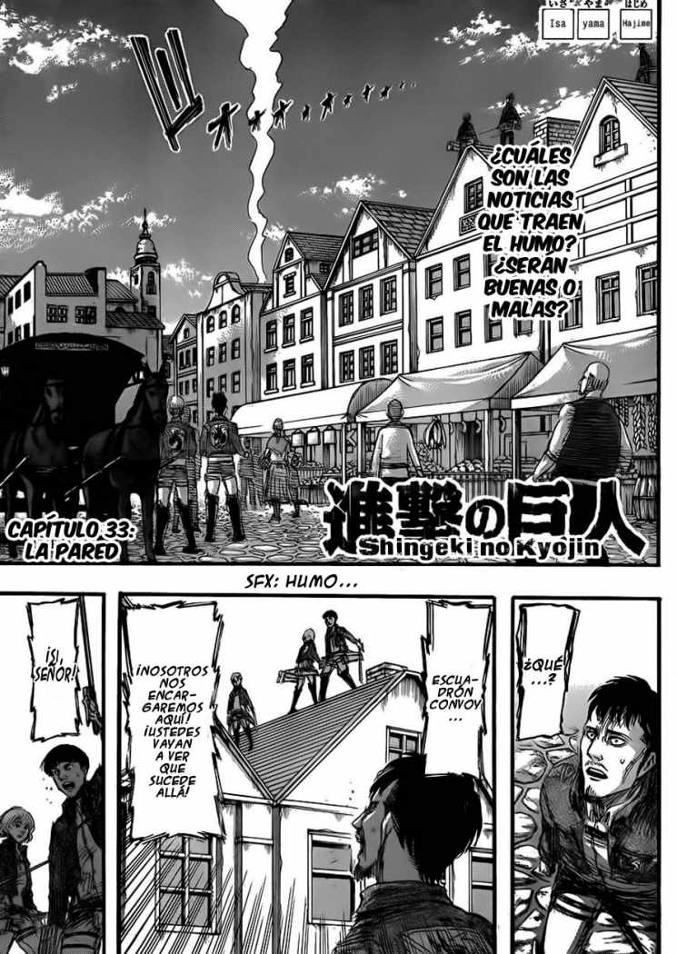 Read Shingeki no Kyojin es Manga Online
