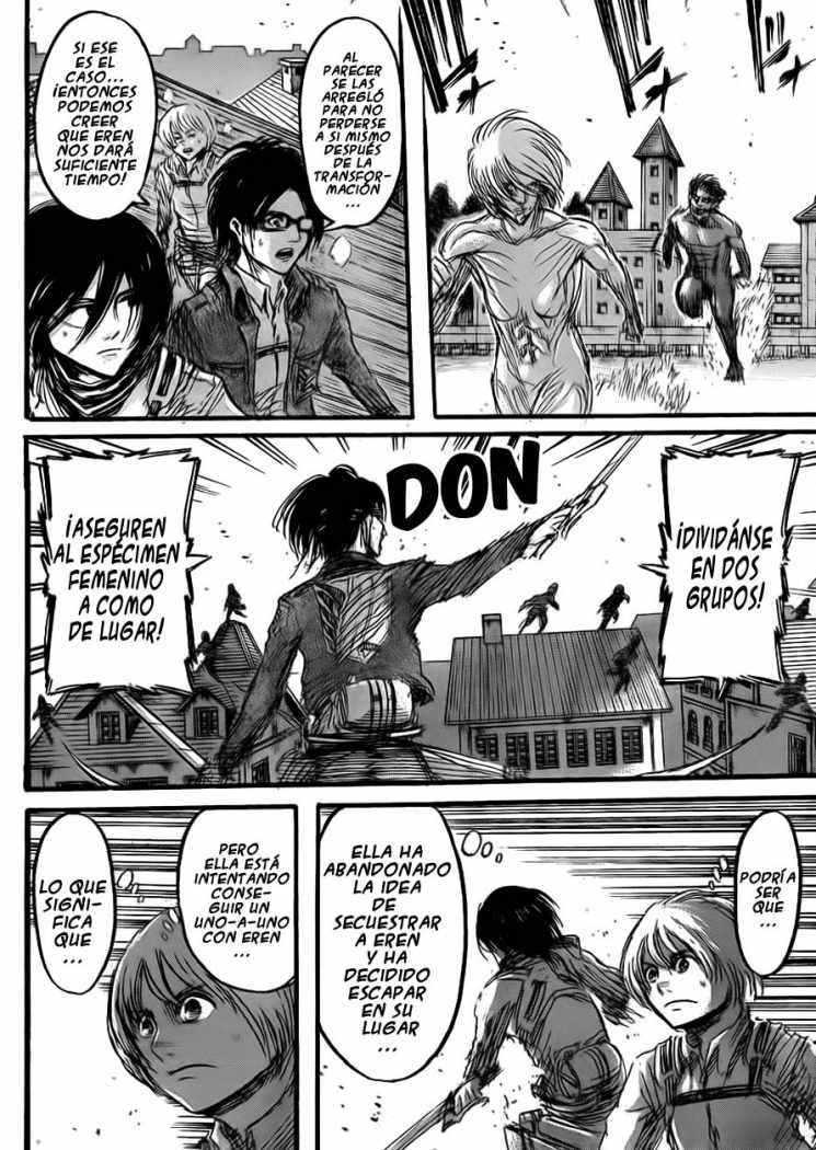 Read Shingeki no Kyojin es Manga Online