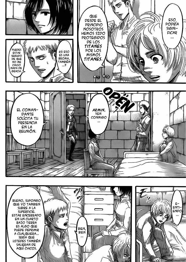 Read Shingeki no Kyojin es Manga Online