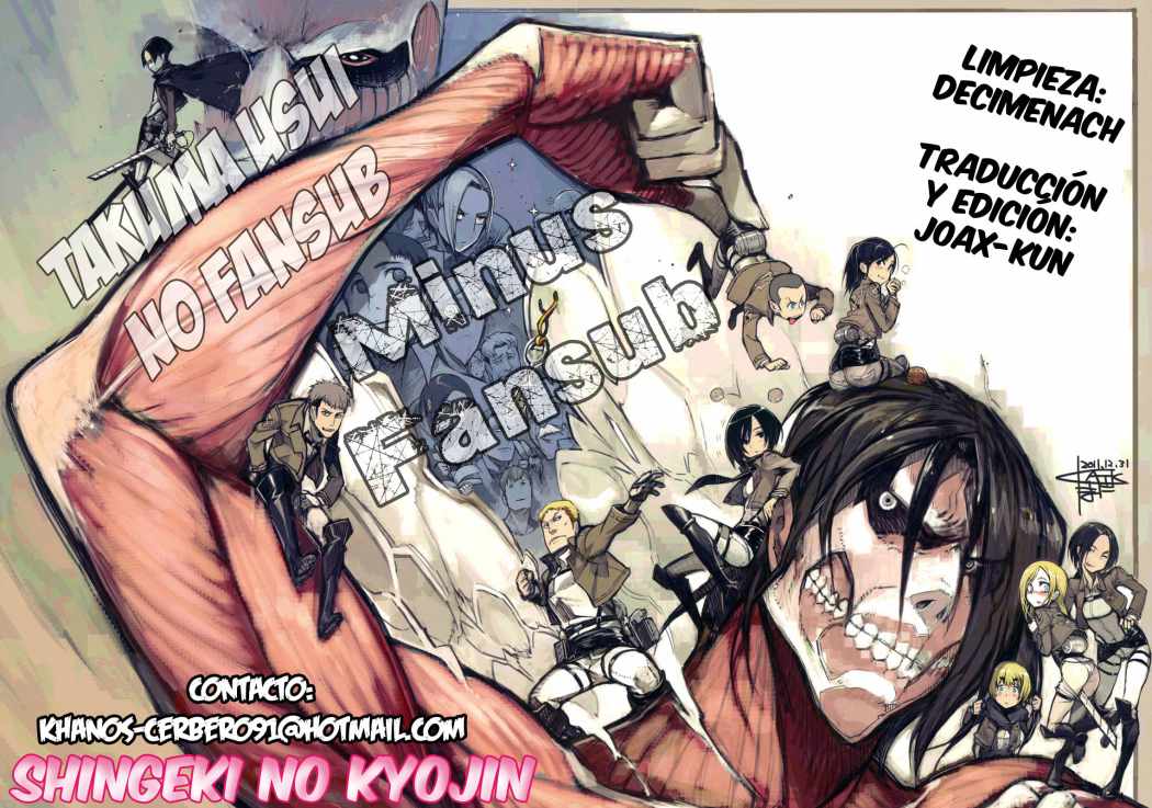 Read Shingeki no Kyojin es Manga Online