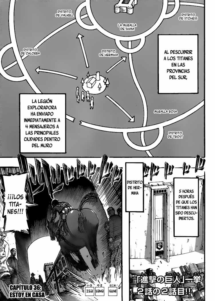 Read Shingeki no Kyojin es Manga Online