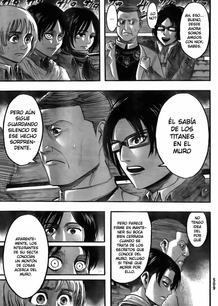 Read Shingeki no Kyojin es Manga Online