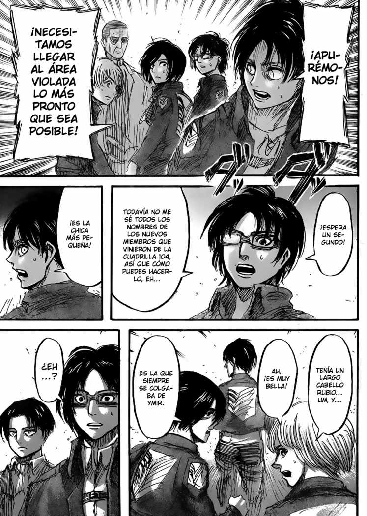 Read Shingeki no Kyojin es Manga Online
