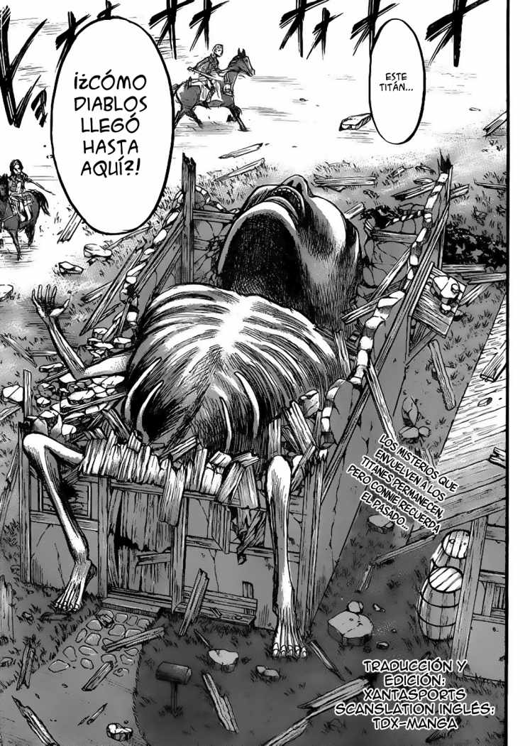 Read Shingeki no Kyojin es Manga Online