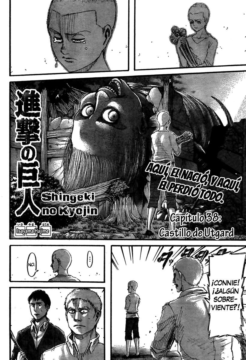 Read Shingeki no Kyojin es Manga Online