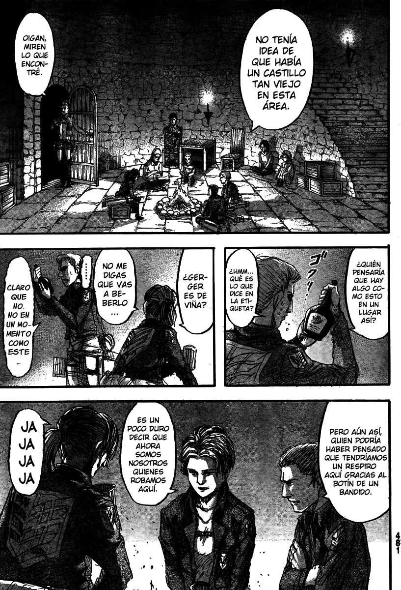 Read Shingeki no Kyojin es Manga Online