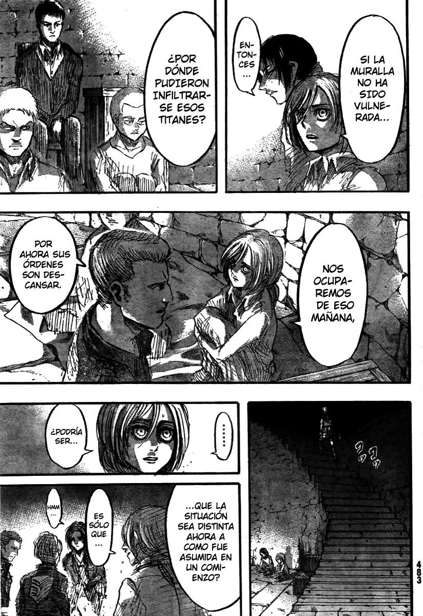Read Shingeki no Kyojin es Manga Online