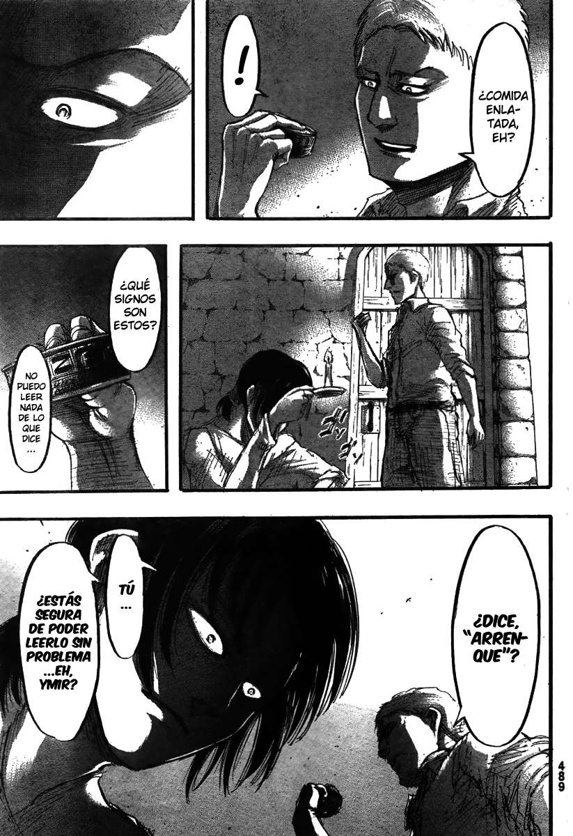 Read Shingeki no Kyojin es Manga Online