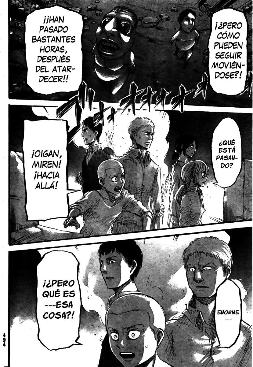 Read Shingeki no Kyojin es Manga Online